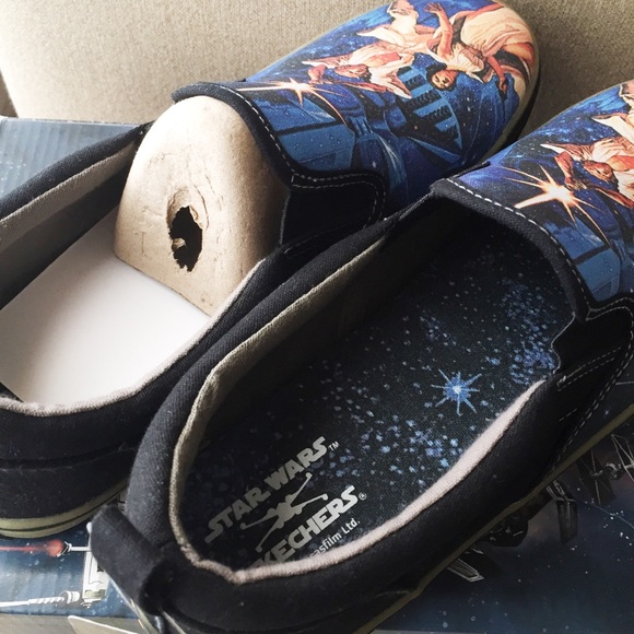 SOLD RARE Star Wars A New Hope Skechers NIB - Picture 4 of 8